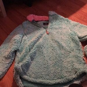 Simply Southern Sherpa Teal and Pink